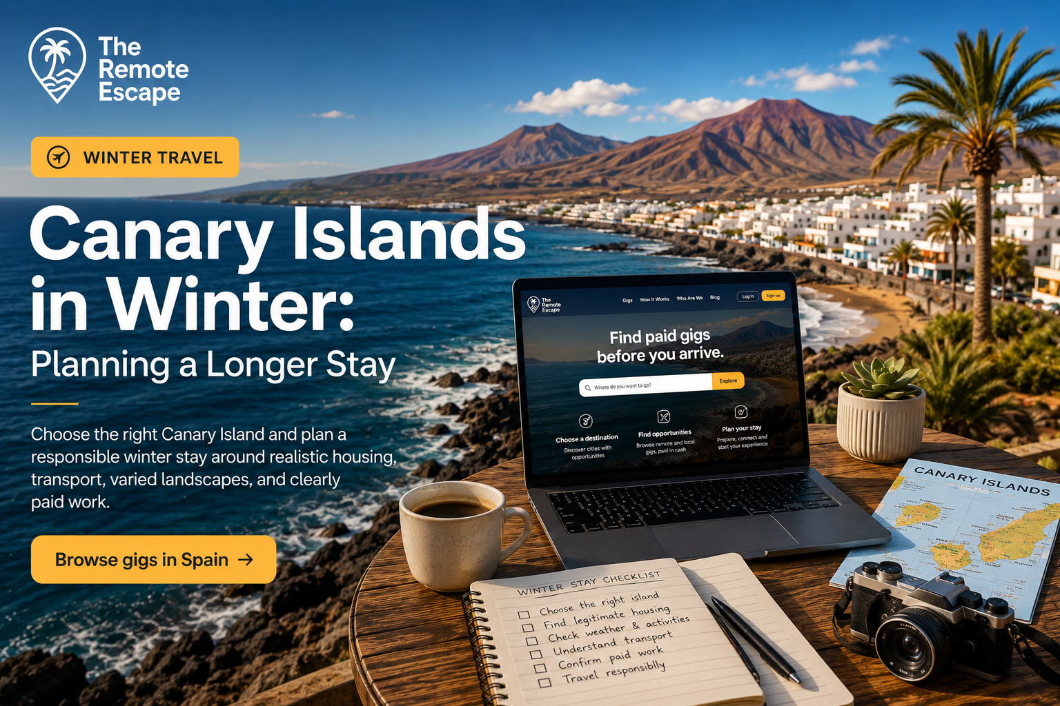Canarias en invierno: cómo planificar una estancia larga